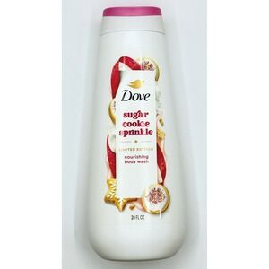 Dove Limited Edition Holiday Treats Sugar‎ Cookie Sprinkle Body Wash 20 FL OZ